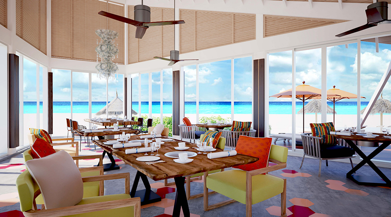 特色素食餐厅--Specialty Simply Veg Restaurant dining美食的图片集（ 素食 ），印度洋三大明珠马尔代夫,奥静岛 OBLU by Atmosphere at sangeli