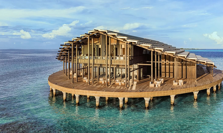 The Retreat（主餐厅） dining美食的图片集（ 国际，定制，火锅 ），印度洋三大明珠马尔代夫,库达度私人岛 Kudadoo Maldives