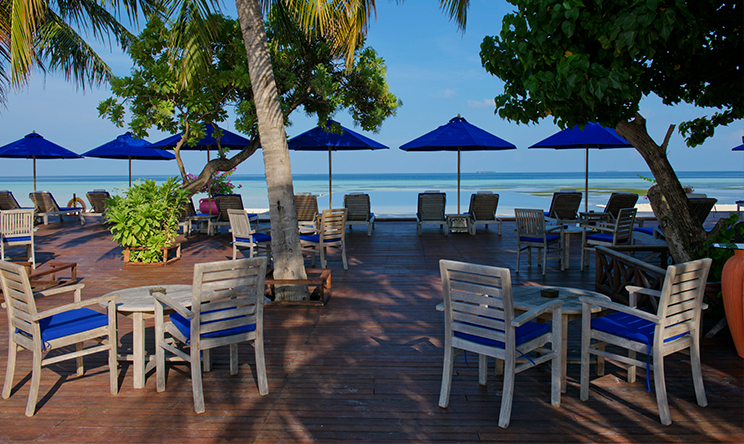 双鱼岛|欧芙菲莉岛 Olhuveli Beach & Spa Resort,dining时间( 12:00 - 22:30 )美食攻略 Dhoni Bar(酒吧) ,方便大家选岛(海岸线假期一级代理提供),海岛马尔代夫maldives