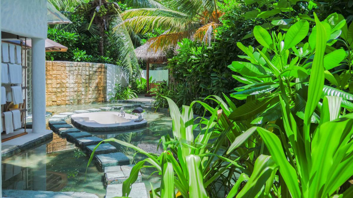 Sunset Retreat-日落别墅（双卧室） 房型图片及房间装修风格(索尼娃芙西岛度假村 Soneva Fushi)海岛马尔代夫 