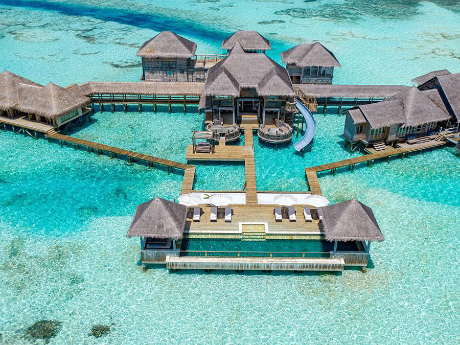 The Private Reserve-海上私人庄园（四卧）  房型图片及房间装修风格(姬丽兰卡富士 Gili Lankanfushi Maldives)海岛马尔代夫 