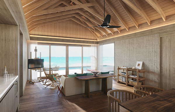 总统套房-ISLAND RESIDENCE WITH POOL 房型图片及房间装修风格(翡翠法鲁富士岛 Emerald Faarufushi Resort and Spa)海岛马尔代夫 