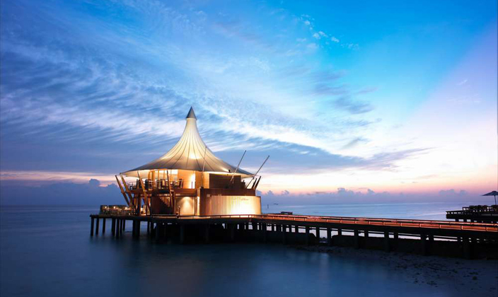 The Lighthouse(地中海餐厅) dining美食的图片集( 亚洲与地中海/葡萄酒 ),印度洋三大明珠马尔代夫,巴洛斯岛 Baros Maldives