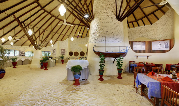 尼卡岛 Nika Island,dining时间( 24小时开放-自助餐、点餐 )美食攻略 餐厅和酒吧--Restaurant & Bar ,方便大家选岛(海岸线假期一级代理提供),海岛马尔代夫maldives