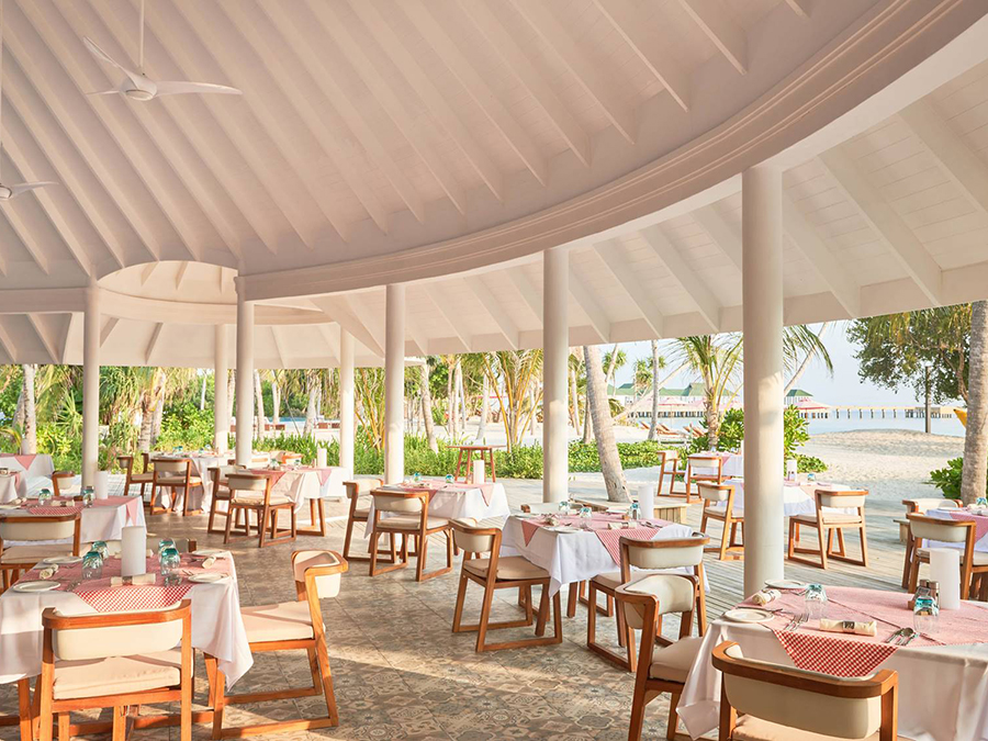 禧亚世嘉岛 Siyam World Maldives,dining时间( 12:00-14:00;18:30-22:00(周五关闭) )美食攻略 西班牙餐厅--Andalucia ,方便大家选岛(海岸线假期一级代理提供),海岛马尔代夫maldives