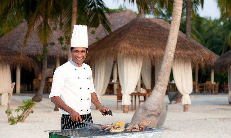Reethi Grill（烧烤餐厅） dining美食的图片集（ 印度菜、 意大利餐、 中东风味、 披萨、 海鲜、 当地风味、 烧烤 ），印度洋三大明珠马尔代夫,瑞提法鲁岛 Reethi Faru Resort
