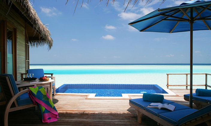 Anantara Over Water Pool Suite-安纳塔拉水上泳池套房 房型图片及房间装修风格(笛古岛D岛(安娜塔拉) Anantara Dhigu)海岛马尔代夫 