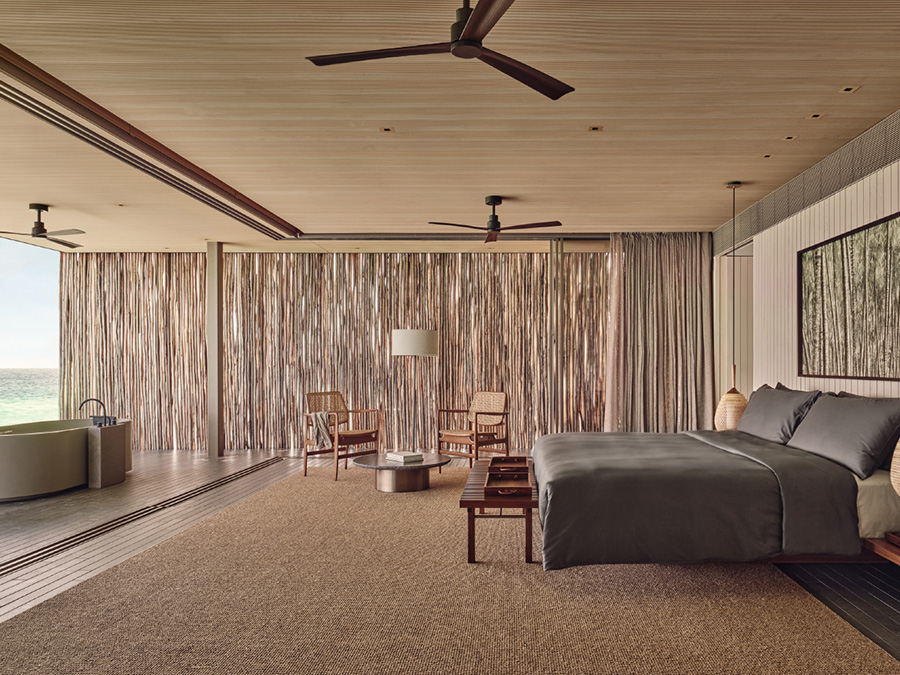 房型内部设施图片参考，如无边泳池与电视及音响， Two Bedroom Water villa with private pool-双卧水上泳池别墅  maldievs(柏典 Patina Maldives Fari Islands) 