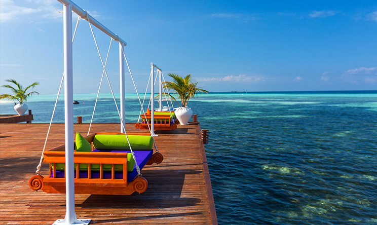 Lagoon Bar(酒吧) dining美食的图片集( 饮料,小吃,西餐和东方菜 ),印度洋三大明珠马尔代夫,双鱼岛|欧芙菲莉岛 Olhuveli Beach & Spa Resort