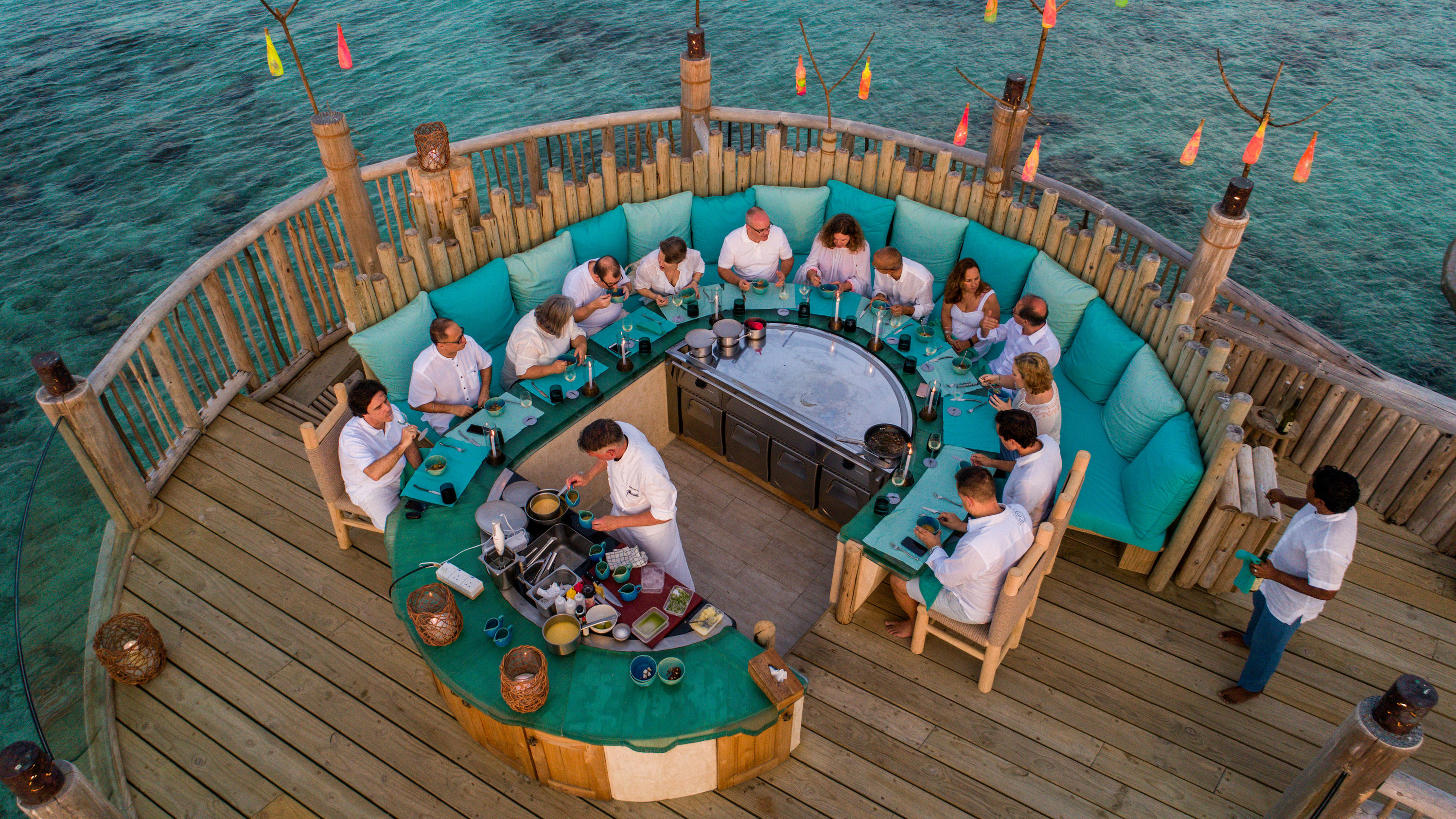 So Bespoke 餐厅--So Bespoke dining美食的图片集( 日本铁板烧 ),印度洋三大明珠马尔代夫,索尼娃芙西岛度假村 Soneva Fushi