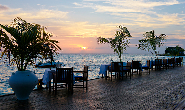 Lagoon Restaurant(地中海餐厅) dining美食的图片集( 地中海美食 ),印度洋三大明珠马尔代夫,双鱼岛|欧芙菲莉岛 Olhuveli Beach & Spa Resort