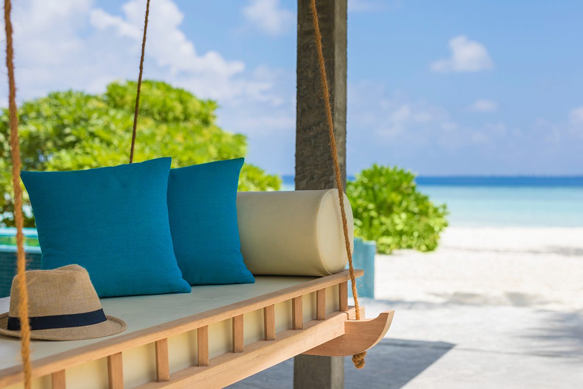 2 Bedroom Lagoon Beach Pool Villa-两卧室泻湖沙滩泳池别墅 房型图片及房间装修风格(芙娜瓦希(原名:卡佩迪恩) The Standard Huruvalhi Maldives)海岛马尔代夫