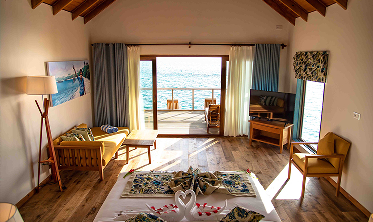 Water  Suite-水上套房  房型图片及房间装修风格(瑞提法鲁岛 Reethi Faru Resort)海岛马尔代夫 