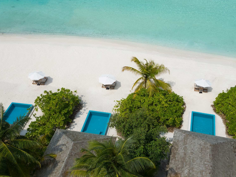 Beach Villa With Pool-沙滩泳池别墅  房型图片及房间装修风格(翡翠法鲁富士岛 Emerald Faarufushi Resort and Spa)海岛马尔代夫 