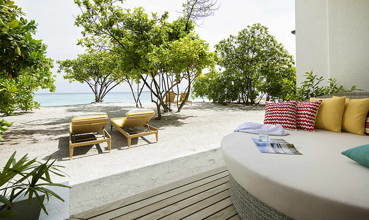 One Parent With Children Room-(停售)单人房(可住小孩) 房型图片及房间装修风格(新鲁滨逊诺鲁岛|努努岛 Robinson Club Noonu)海岛马尔代夫