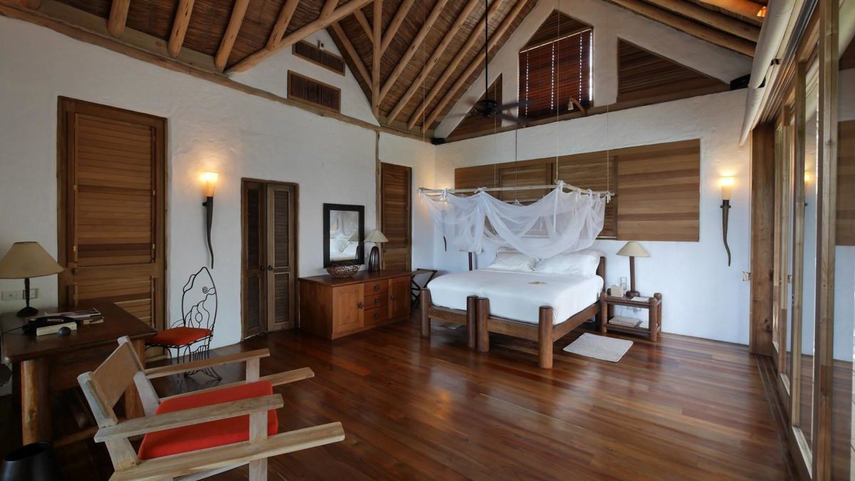 房型内部设施图片参考，如无边泳池与电视及音响， 2 Bedroom Crusoe Suite With Pool-双卧室克鲁索泳池套房 maldievs(索尼娃芙西岛度假村 Soneva Fushi) 