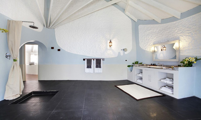 房型内部设施图片参考，如无边泳池与电视及音响， Beach Villa-沙滩别墅 maldievs(尼卡岛 Nika Island) 