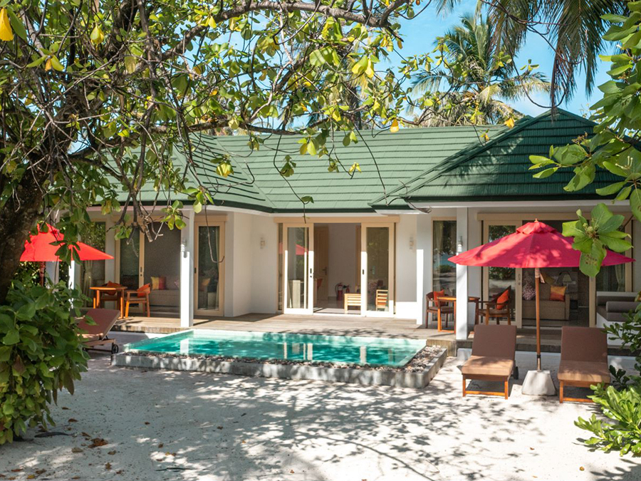 2 Bedroom Family Pool Beach Villa-双卧沙滩家庭泳池别墅  房型图片及房间装修风格(禧亚世嘉岛 Siyam World Maldives)海岛马尔代夫